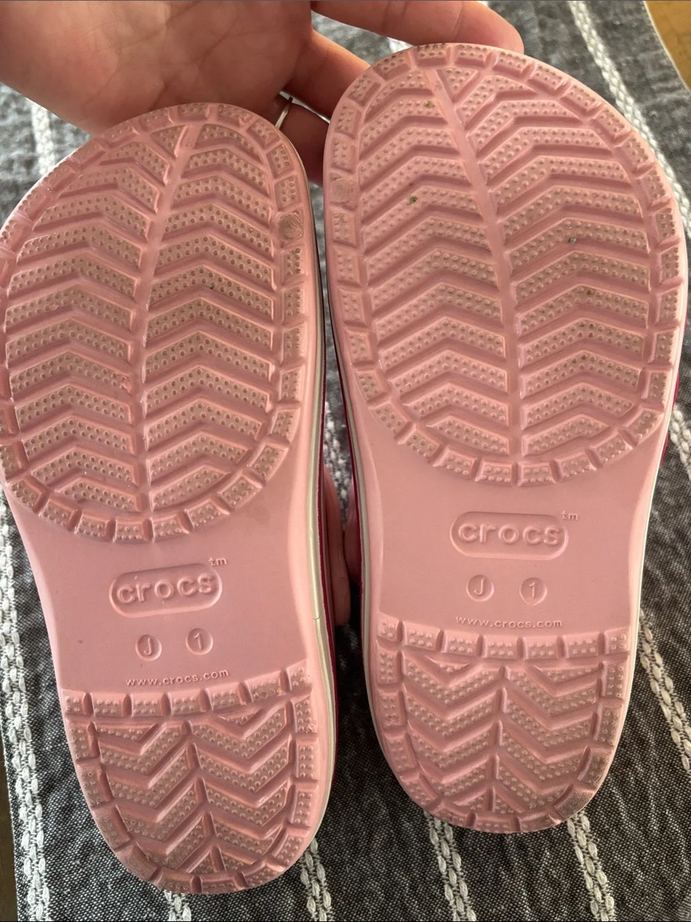 CROCS Kids Classic Clog in Light Pink